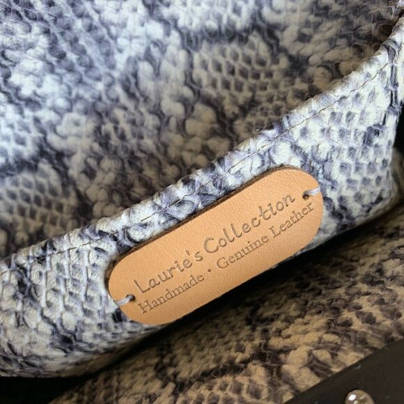 Handmade Genuine Calfskin Wooden Frame Satchel/Shoulder Bag/Crossbody - Picture 15 of 16